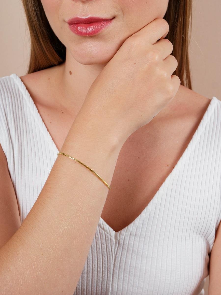 Pulseira de Veneziana Grossa 1mm