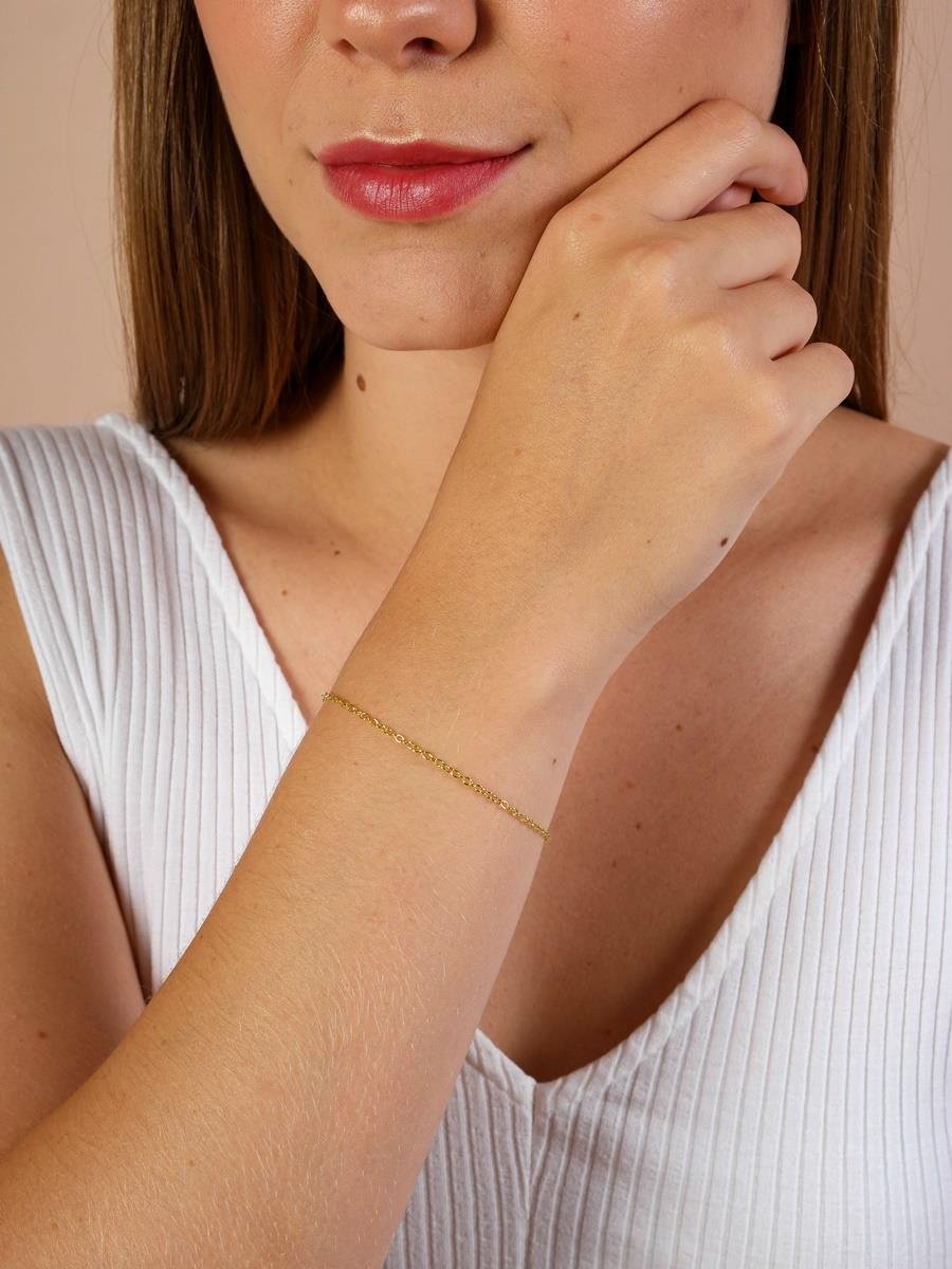 Pulseira Mini Elo Cadeado 