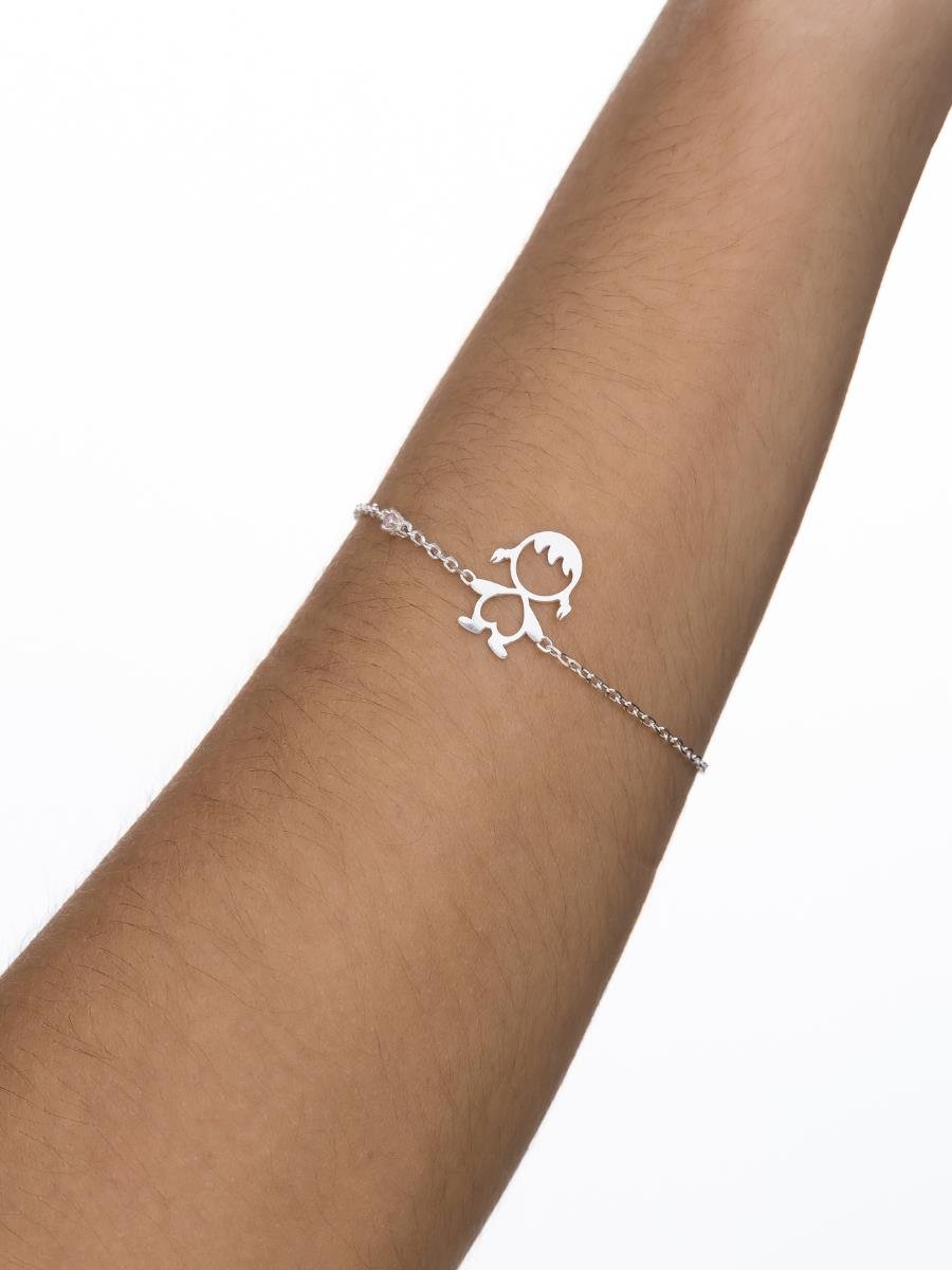 Pulseira Menina | Prata 925