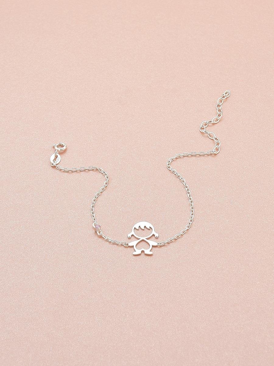 Pulseira Menina | Prata 925