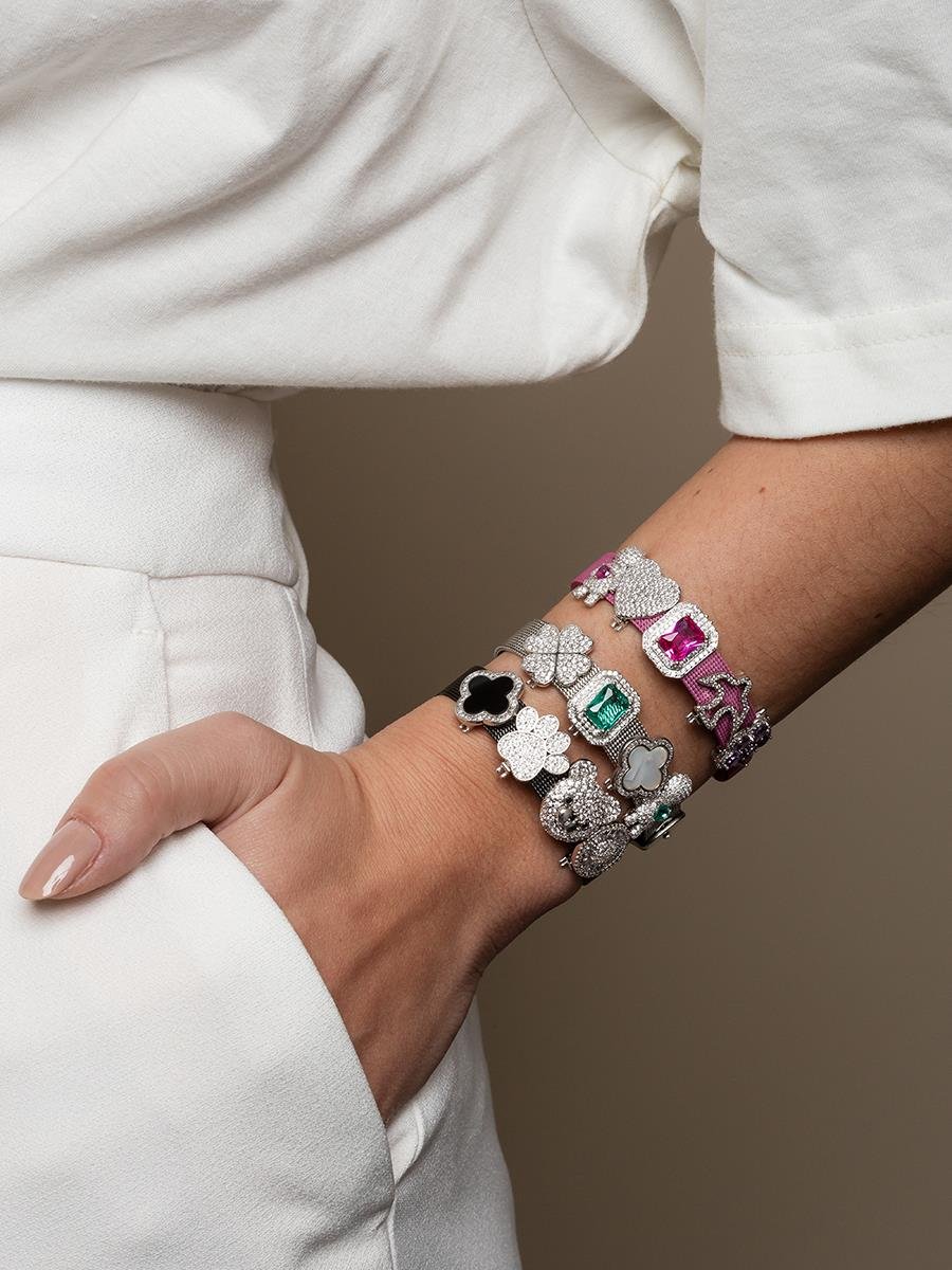 Pulseira Relógio Rosa