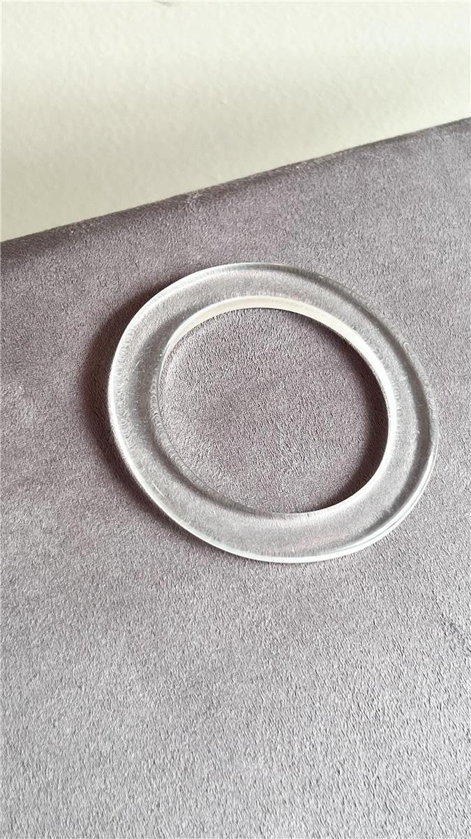 Bracelete de Acrílico Incolor