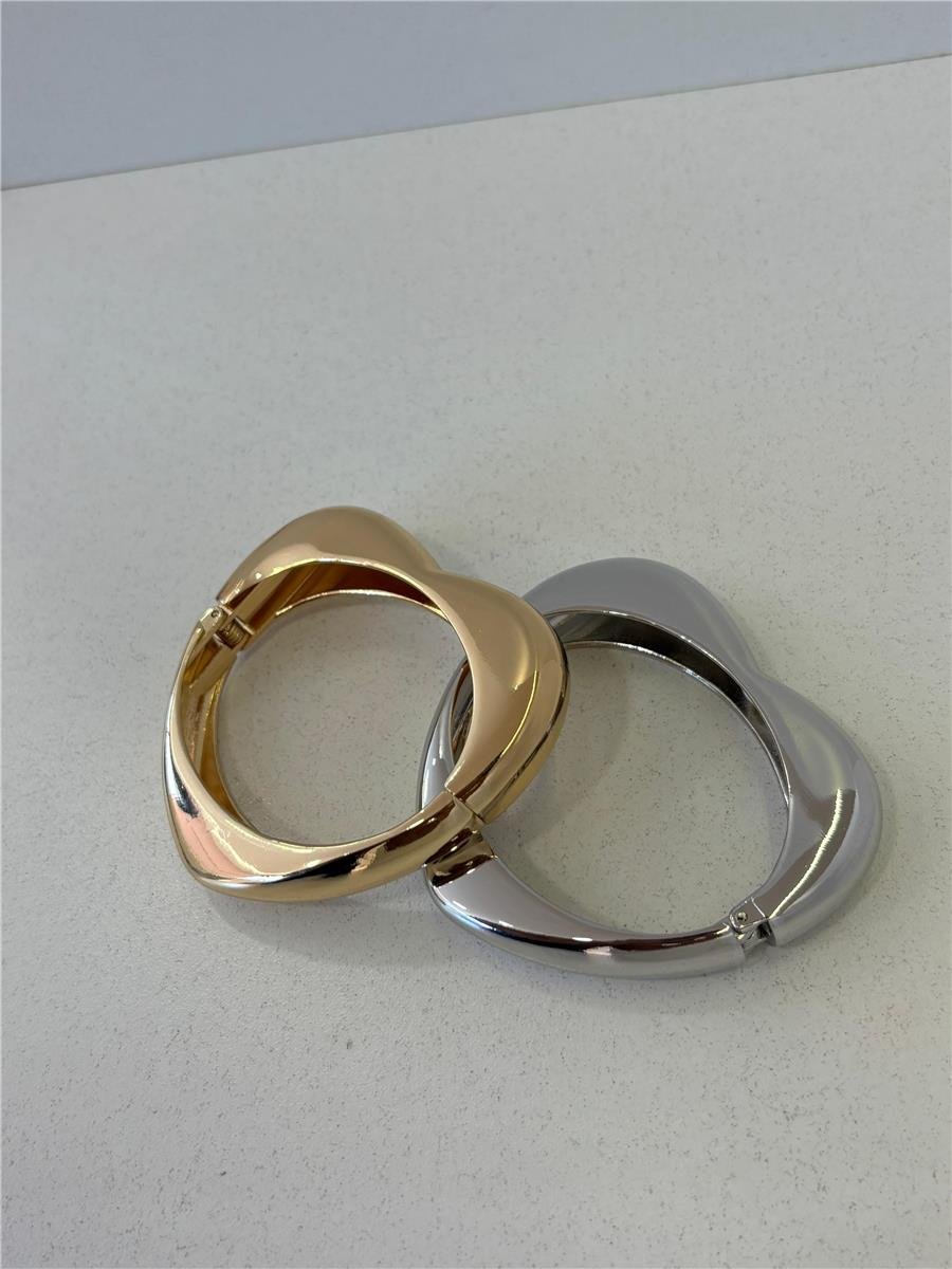 Bracelete Coração | Banhado a Ouro