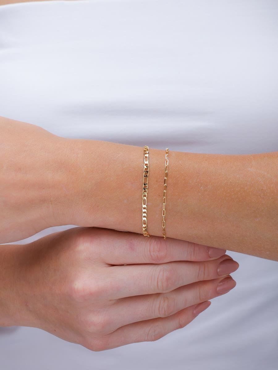 Pulseira Cartier Dupla com 3X1 | Banhado a Ouro.