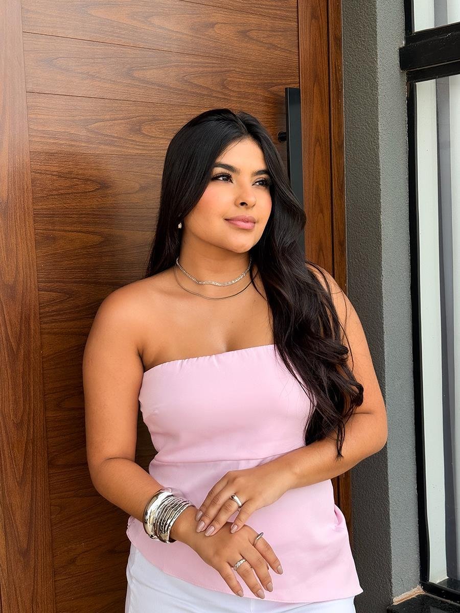 Bracelete Vazado | Banhado a Ródio Branco