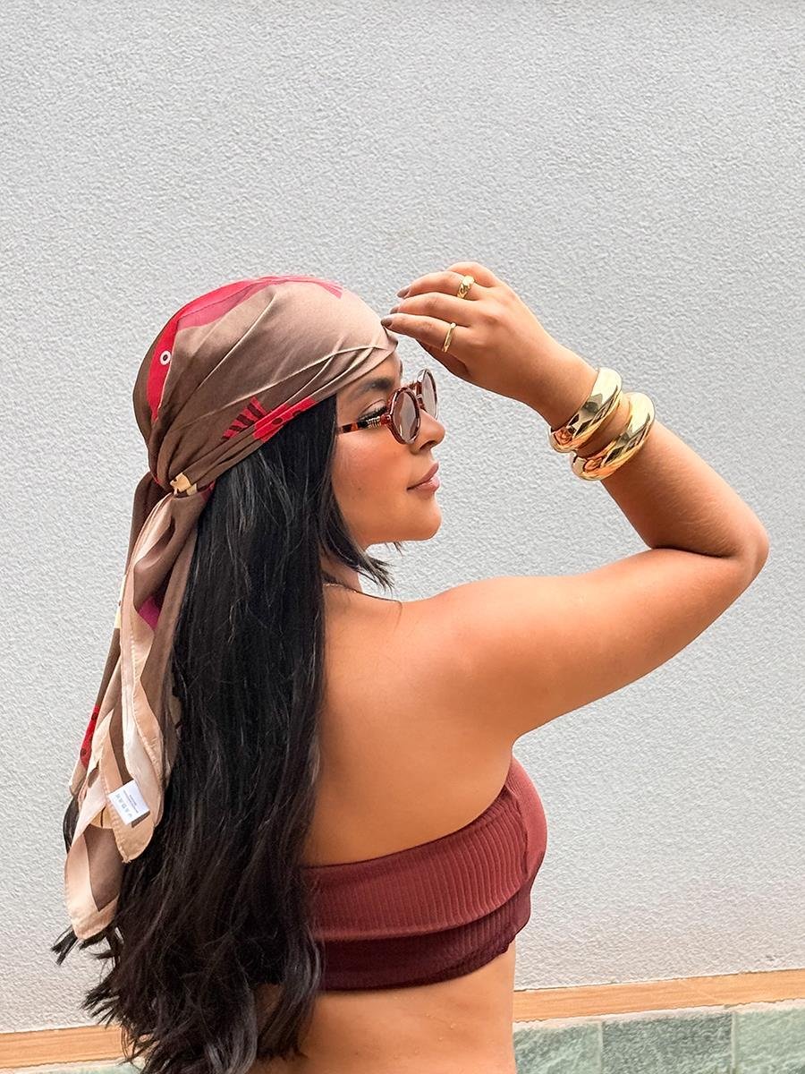 Bracelete Liso | Banhado a Ouro