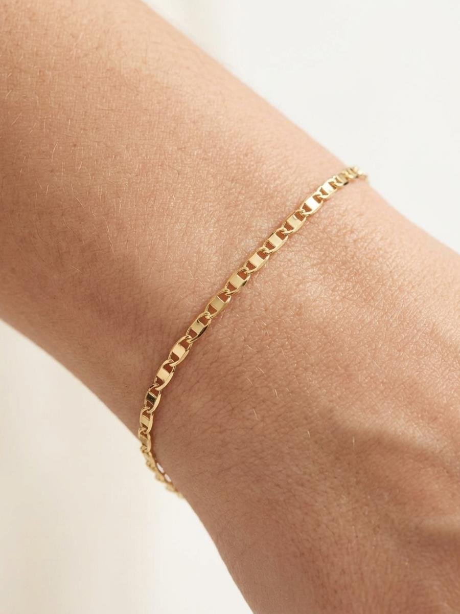 Pulseira Piastrini | Infantil | Banhado a Ouro.